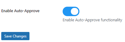 Enable Auto-approve
