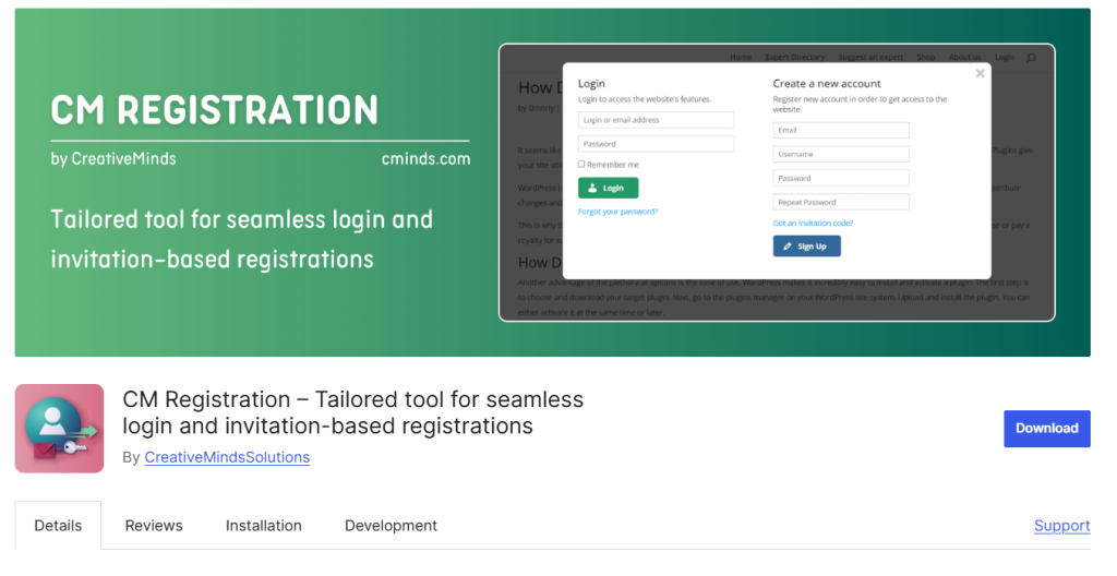 Custom User Registration and Login Plugin