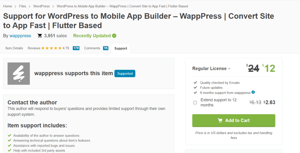 WappPress popular WordPress mobile app plugin