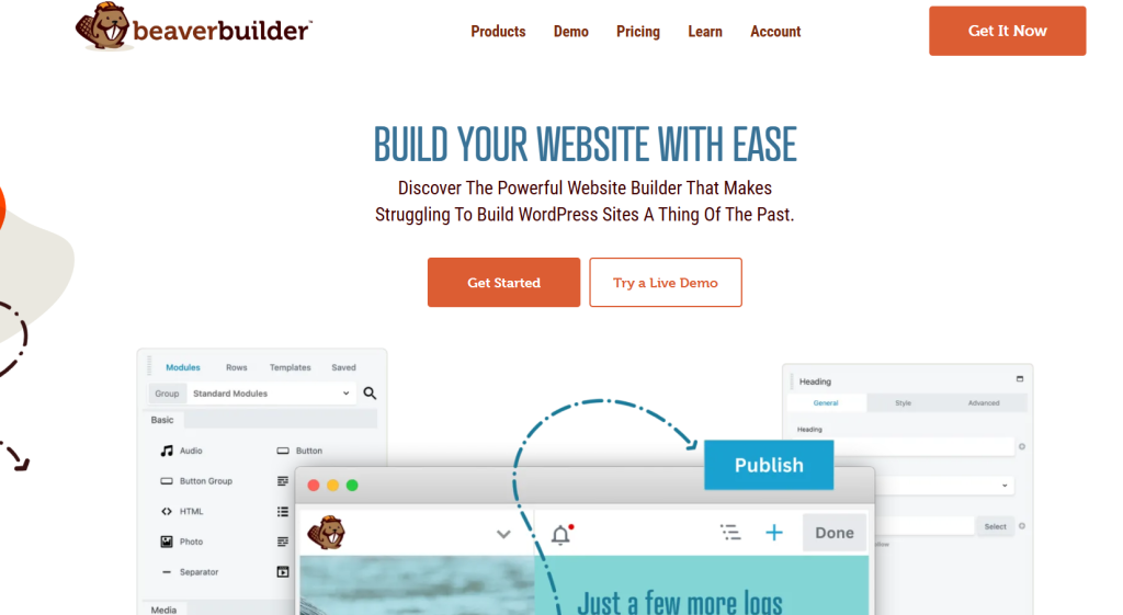 Beaver Builder - best page builder plugin