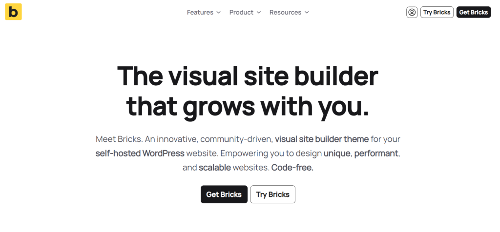 Bricks Builder - website builder plugin