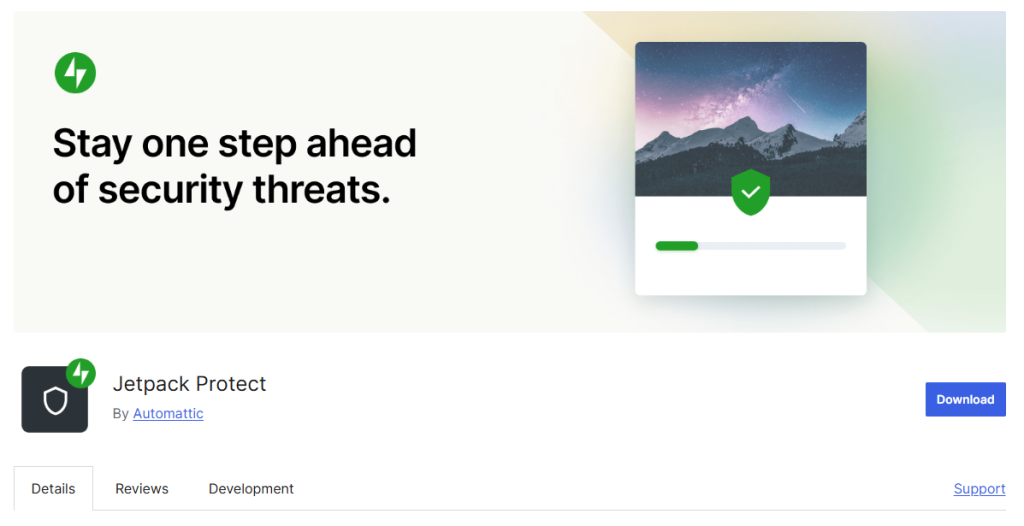 Jetpack Protect - WordPress security & vulnerability detection