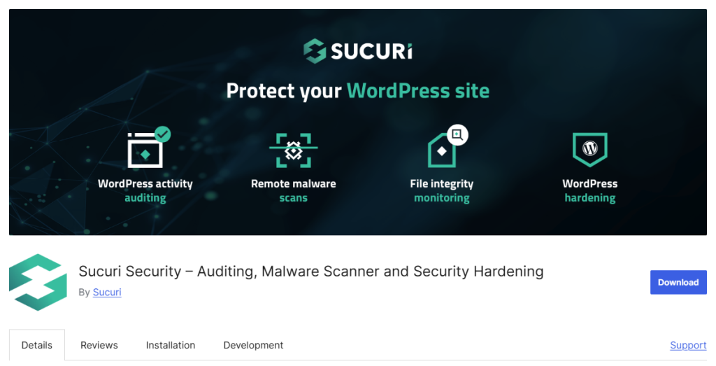 Sucuri Security - cloud-based security and website monitoring